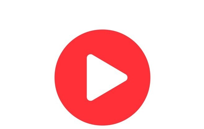 Play button icon-Red Cropped